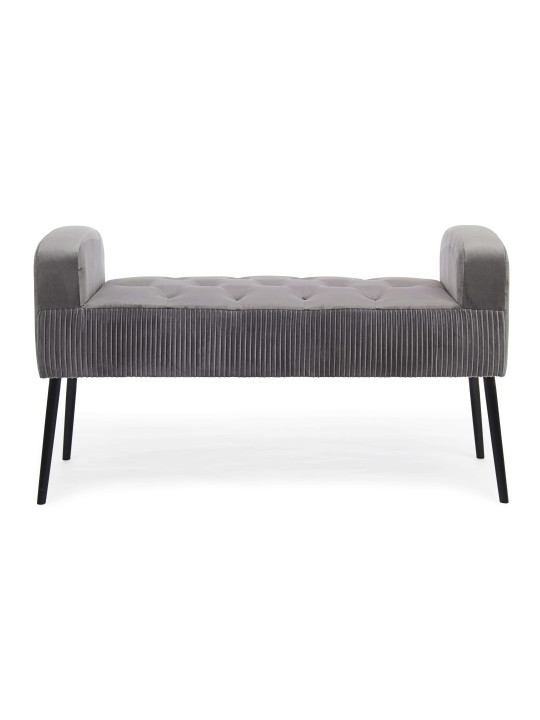 Banc Odilon gris antique