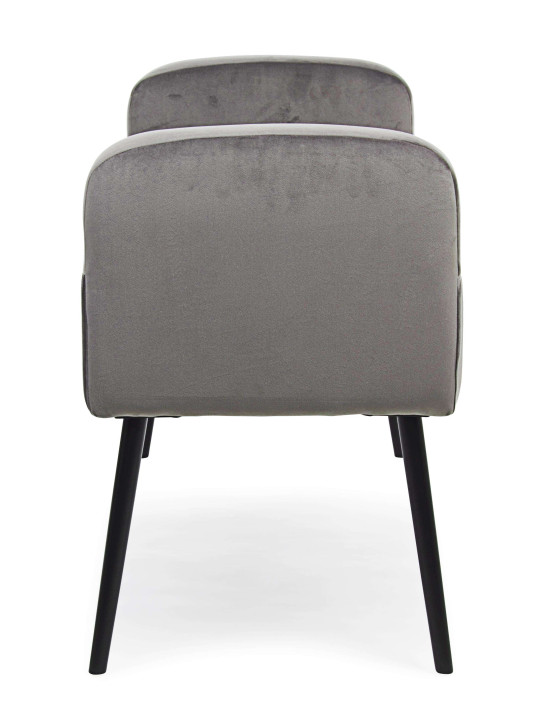 Banc Odilon gris antique