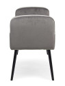 Banc Odilon gris antique