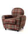 Fauteuil club Tartan  Amadeus