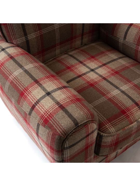 Fauteuil club Tartan  Amadeus