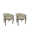 Fauteuil Ceuta beige