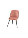 Set de 2 chaises Petra rose Amadeus