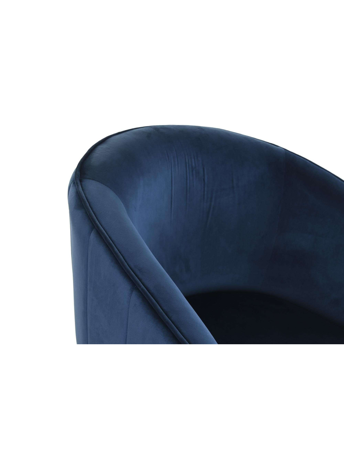 Fauteuil Dania bleu marine