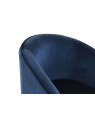 Fauteuil Dania bleu marine