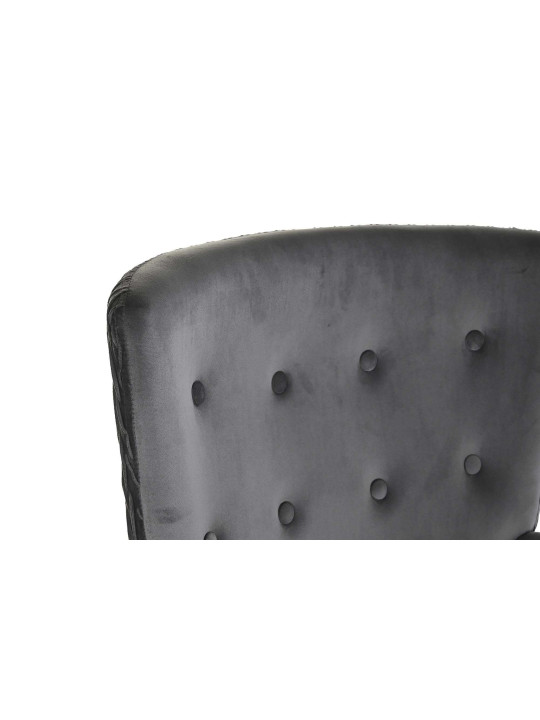 Fauteuil gris Théa