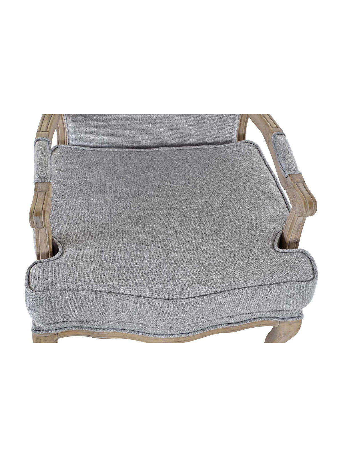 Fauteuil Cabriolet Arianne gris clair