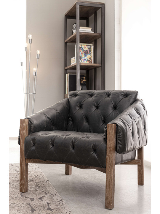 Fauteuil Harrison noir