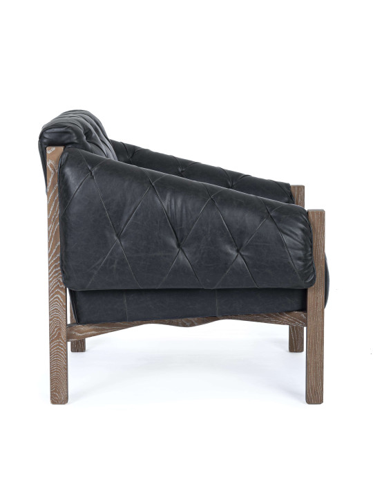 Fauteuil Harrison noir