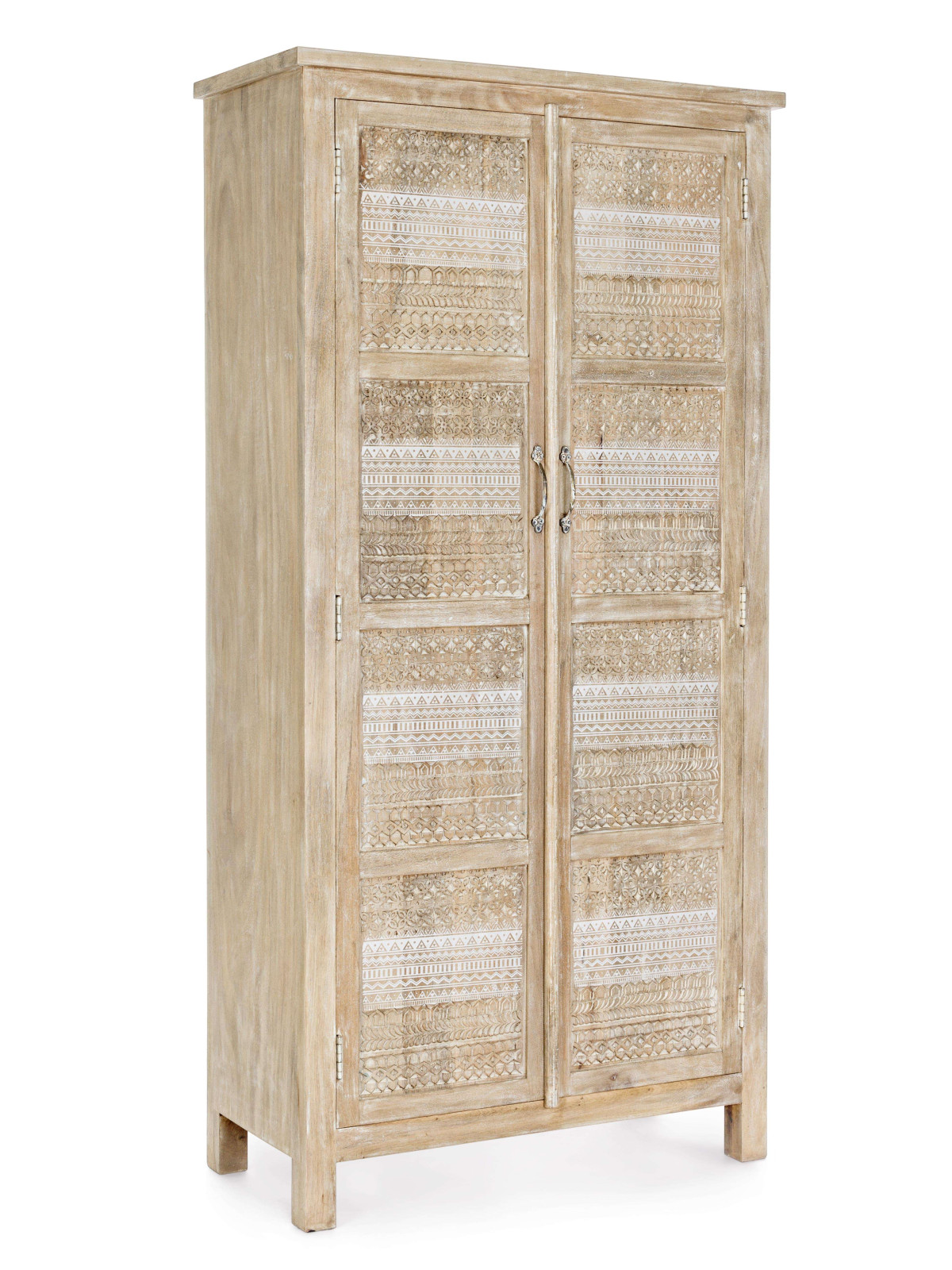 Armoire Mayra en bois de manguier