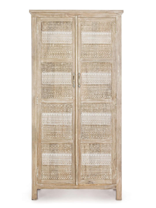 Armoire Mayra en bois de manguier