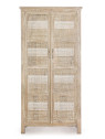 Armoire Mayra en bois de manguier