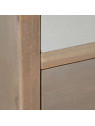 Table de chevet 2 tiroirs en bois Mina