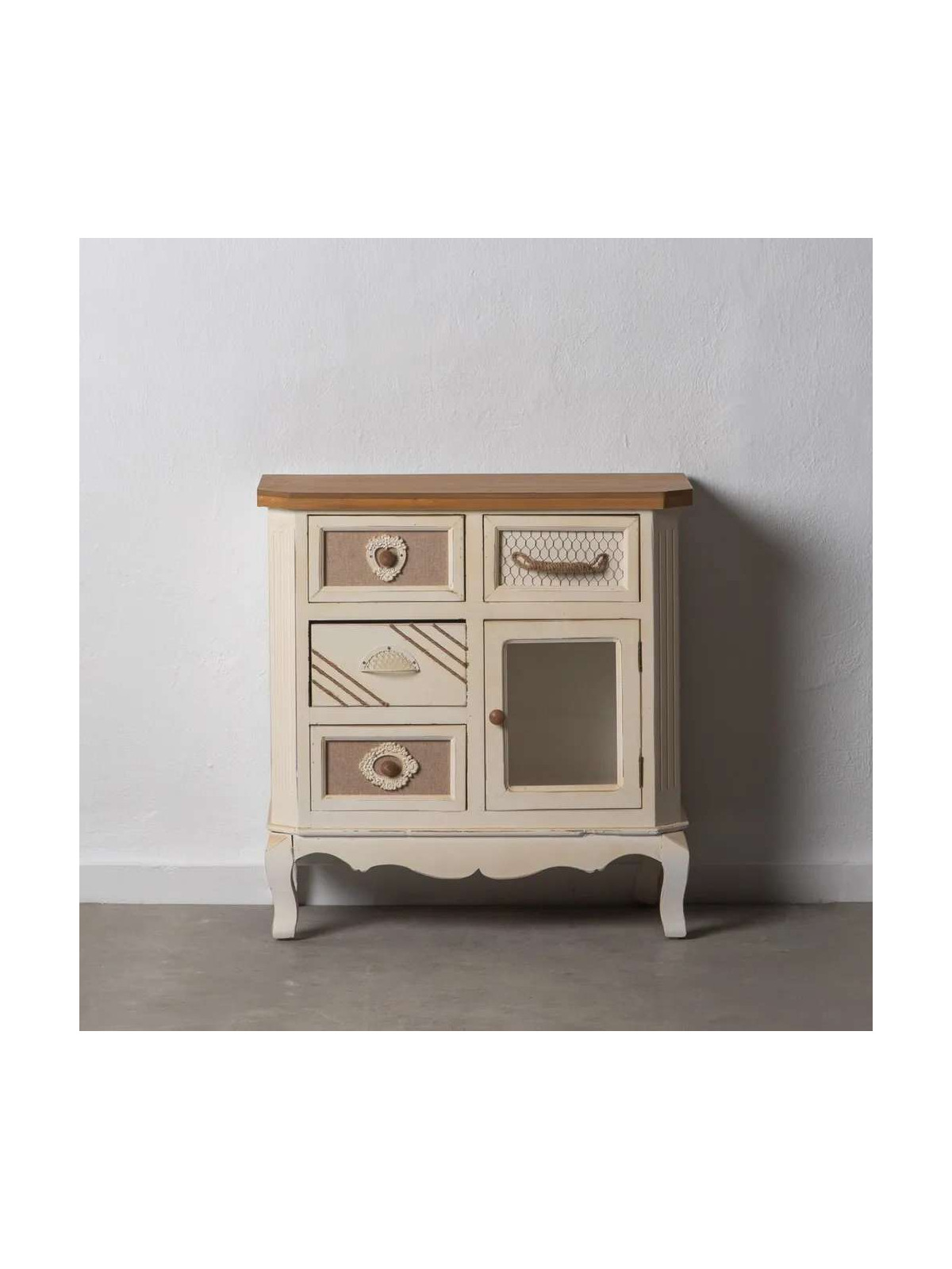 Buffet en bois blanc Aliénor