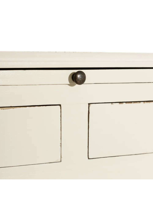 Console Marianne en bois blanc