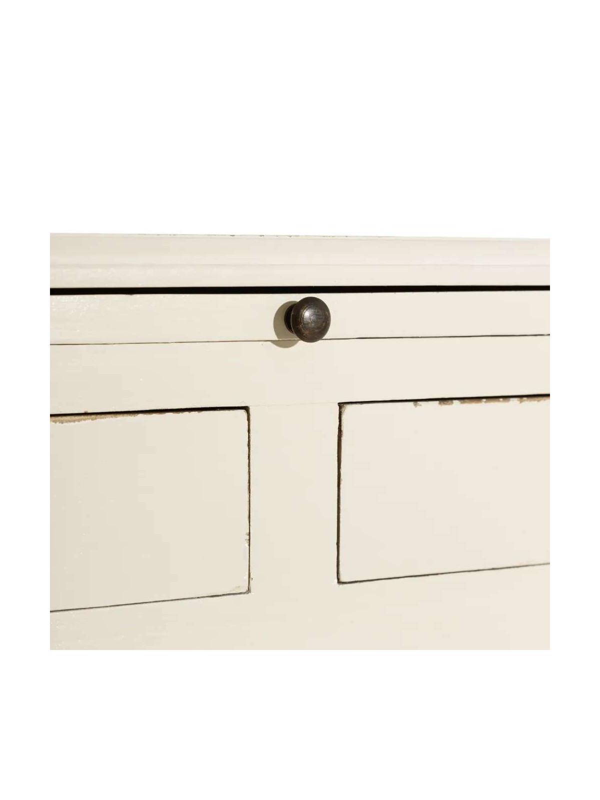 Console Marianne en bois blanc