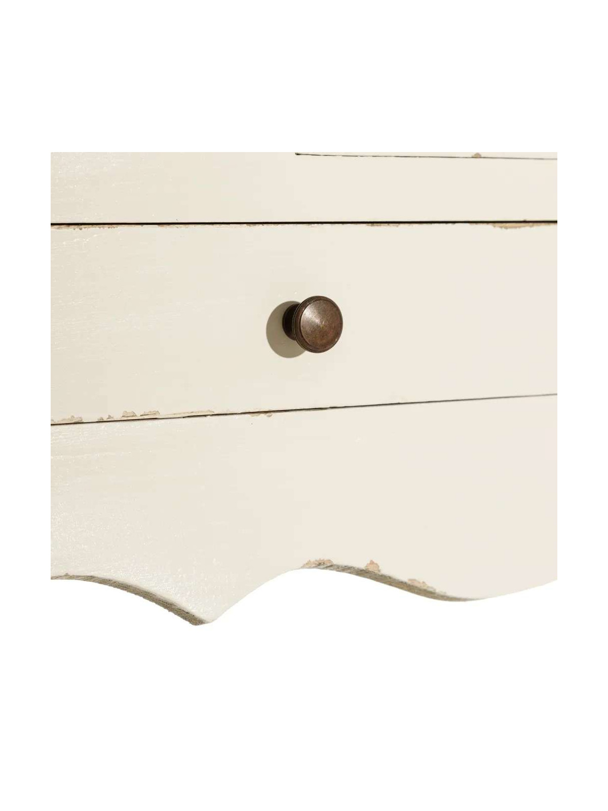 Console Marianne en bois blanc