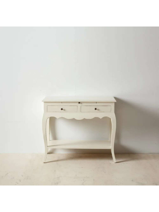 Console Marianne en bois blanc