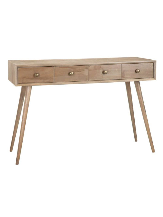 Console 4 tiroirs en bois de camphre