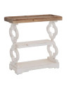 Console Rosie en bois blanc