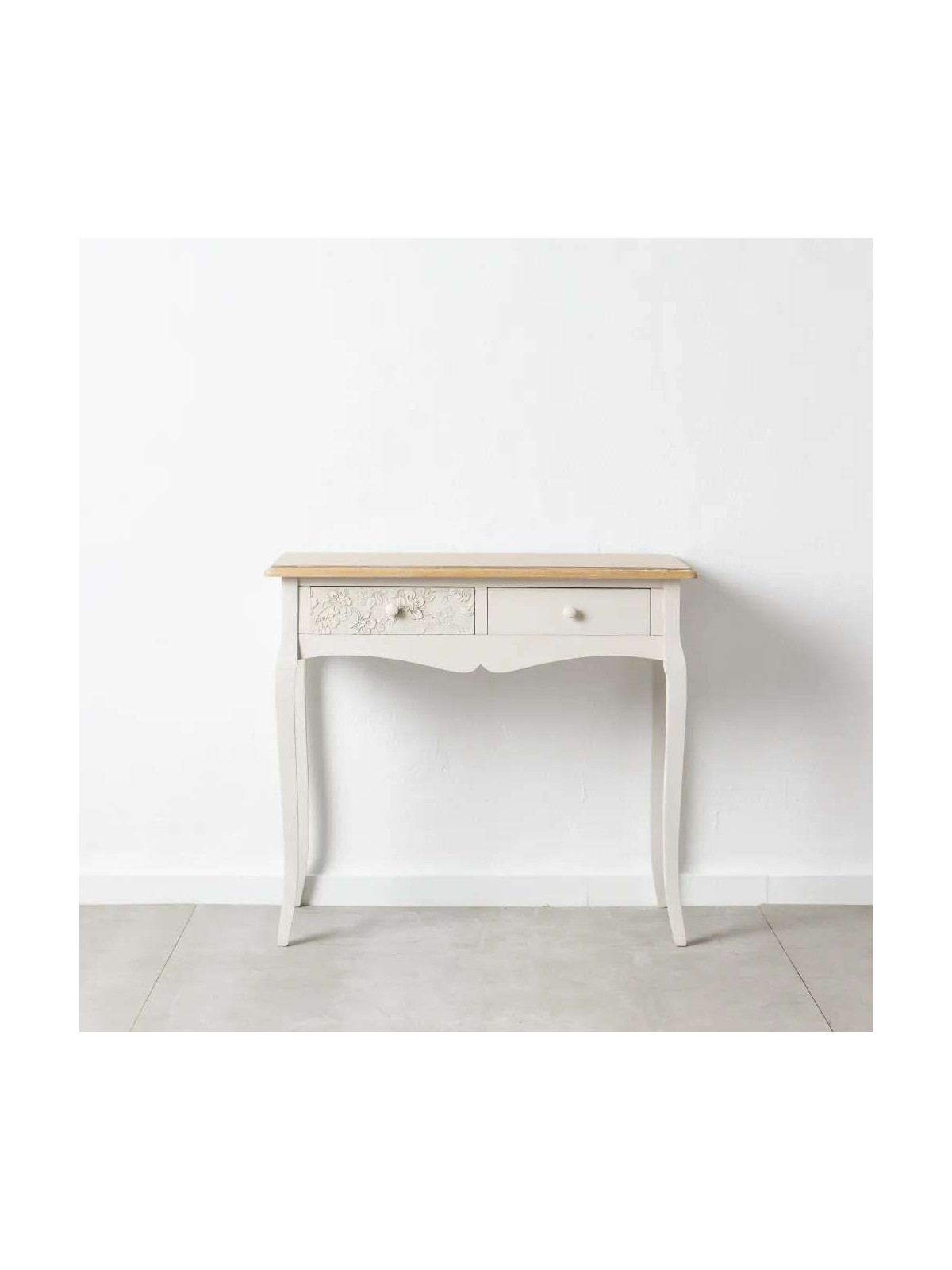 Console Victoria en bois de camphrier