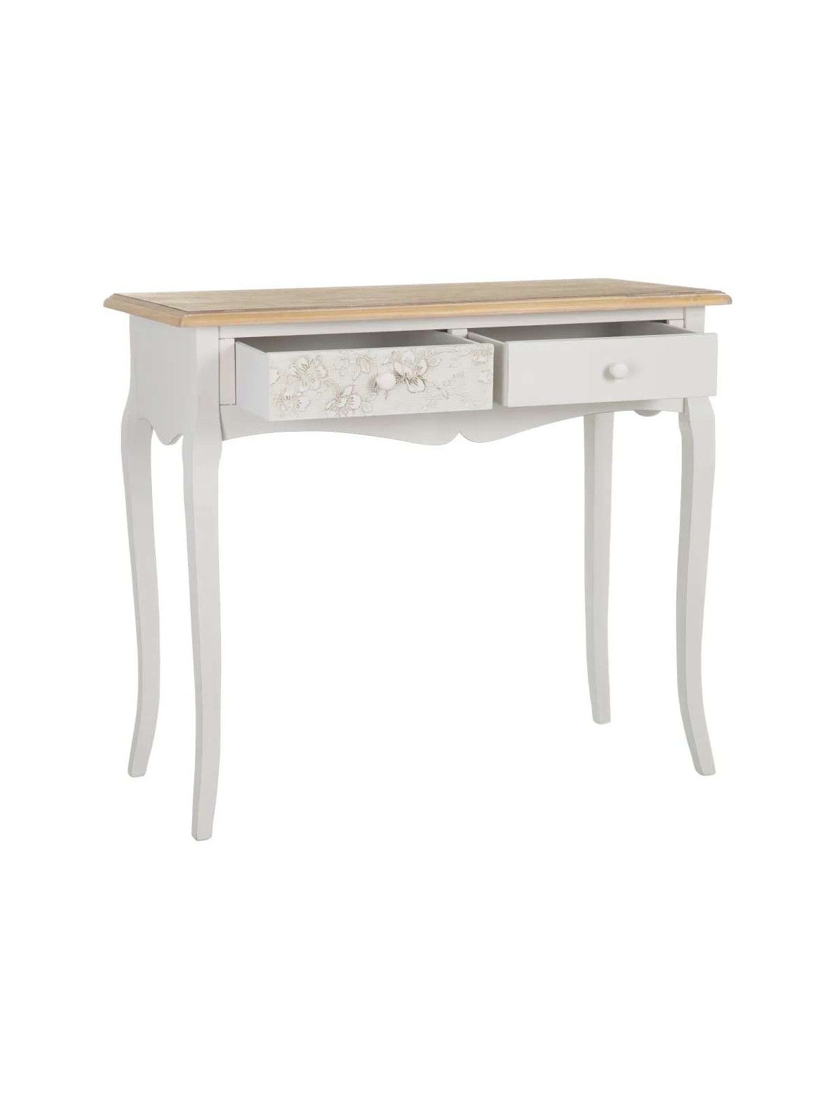 Console Victoria en bois de camphrier