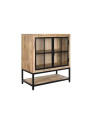 Buffet industriel William 2 portes en bois manguier