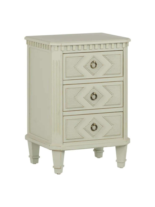 Commode Lazio en bois taupe patiné