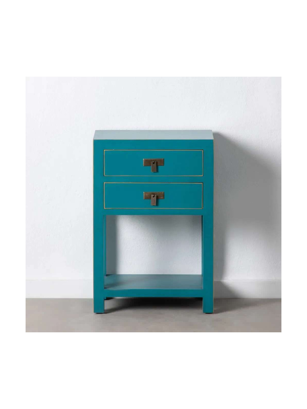 Table de chevet bleu Yalong