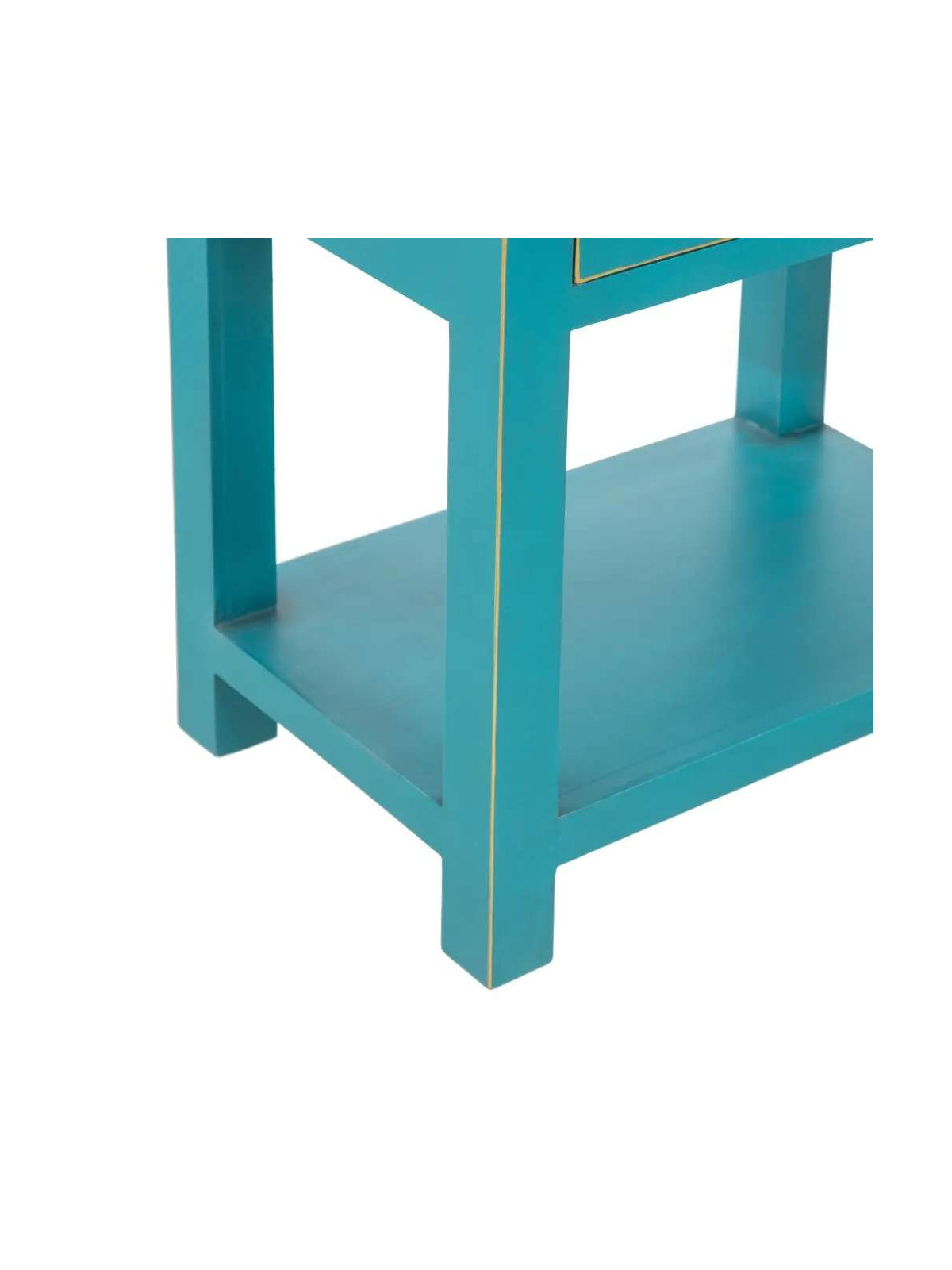 Table de chevet bleu Yalong