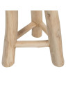 Tabouret Edel en bois de teck