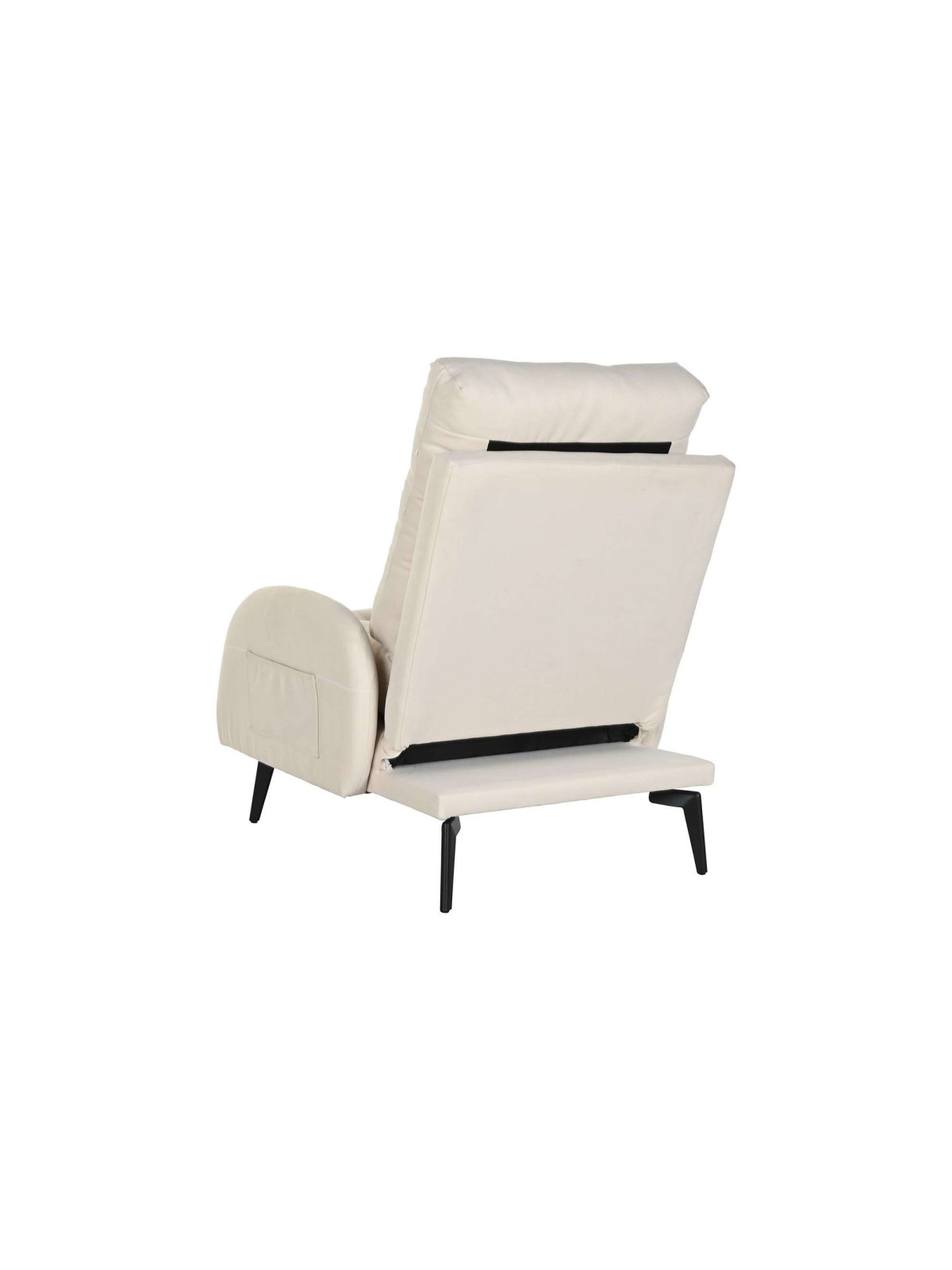 Fauteuil convertible Lydie beige