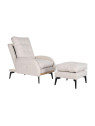 Fauteuil convertible Lydie beige