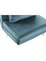 Fauteuil convertible Nela bleu clair