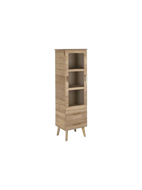 Vitrine Caméo 1 porte en bois de Paulownia