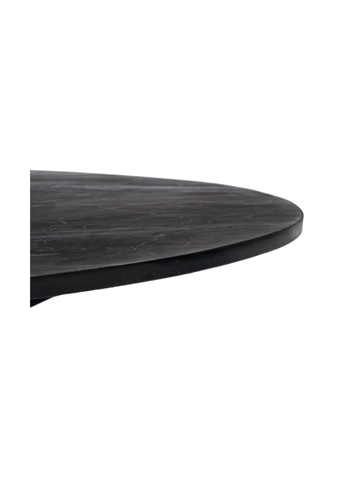 Table basse en marbre noir