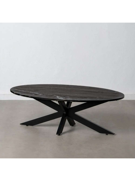 Table basse en marbre noir