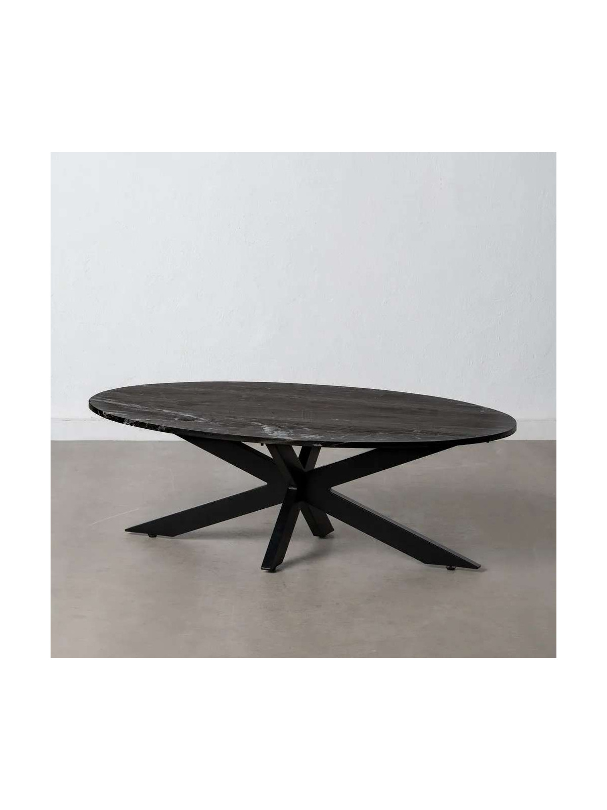 Table basse en marbre noir