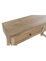 Console Almeida bois de manguier et cannage en rotin