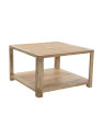 Table basse Almeida bois de manguier et cannage en rotin