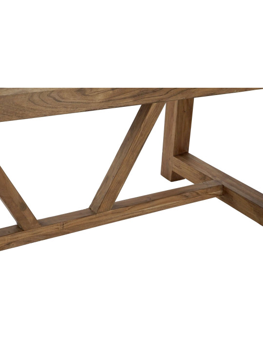 Table naturel en bois d'acacia