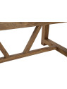 Table naturel en bois d'acacia