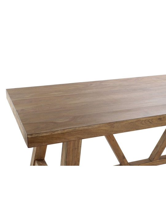 Table naturel en bois d'acacia