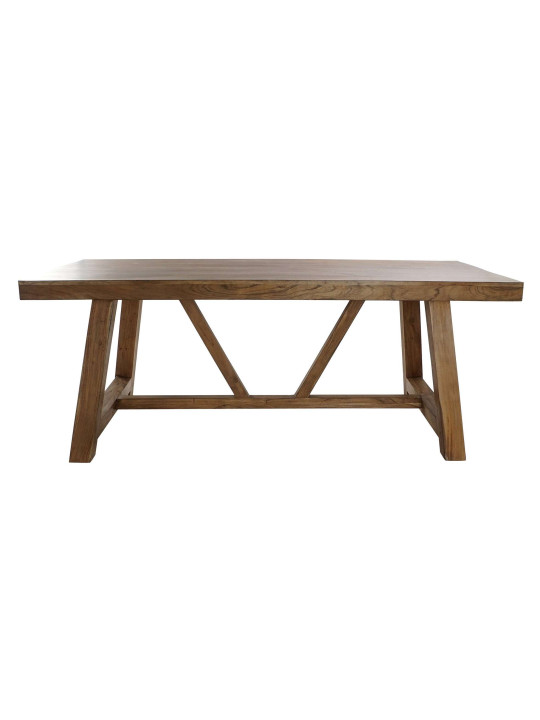 Table naturel en bois d'acacia