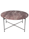 Table basse marbre rose D70