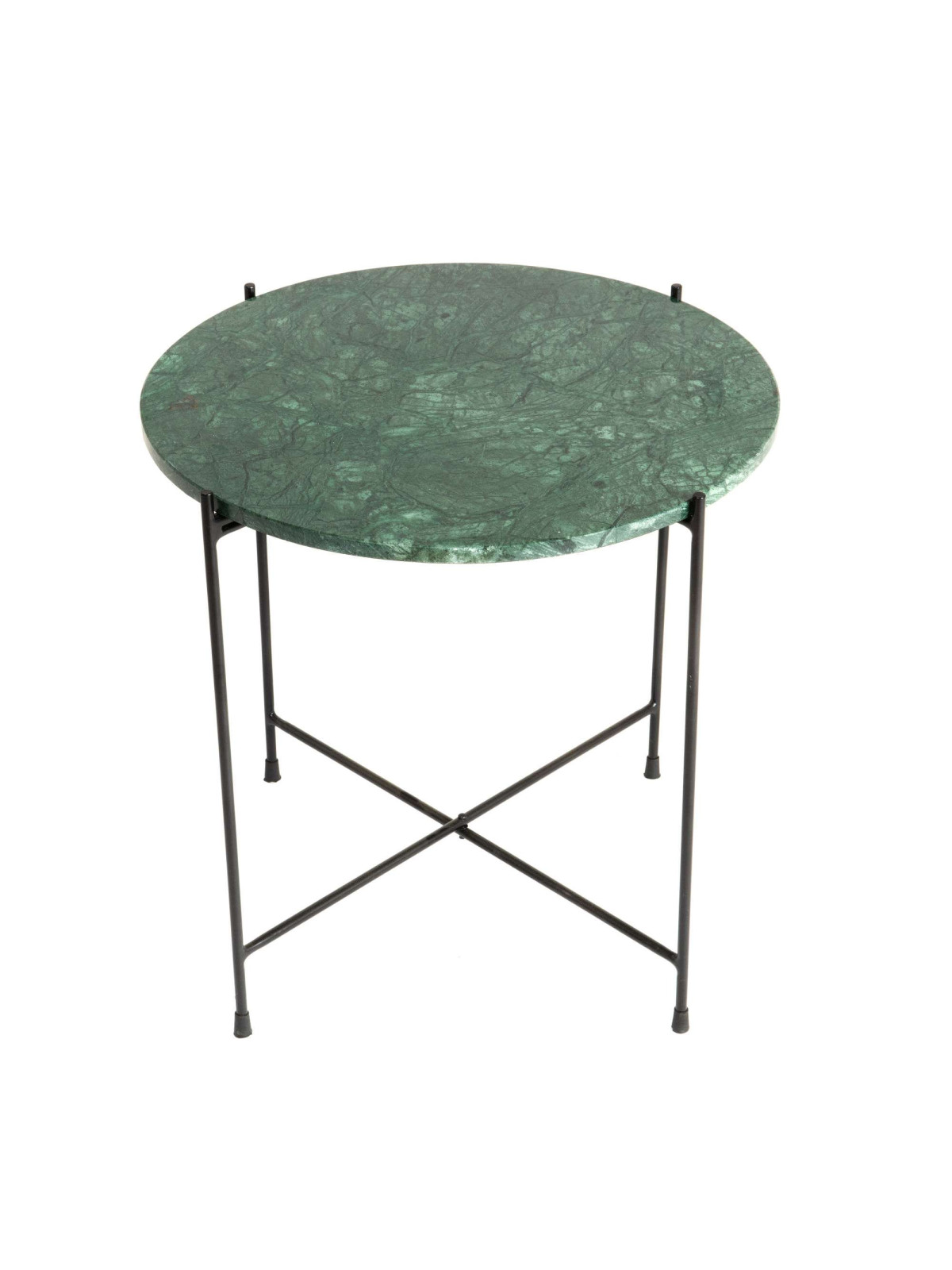 Table basse marbre vert D50