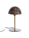 Lampe basile marron