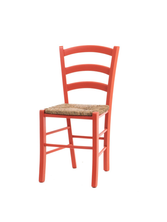 Set de 2 chaises rouge Campagne