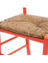 Set de 2 chaises rouge Campagne