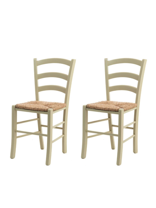 Set de 2 chaises vert Campagne